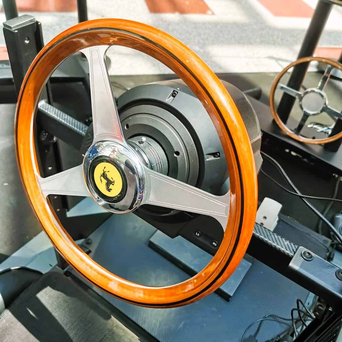 Rent Classic Cars simulator Ferrari 250 GTO in Frankfurt with support. Hire history car simulators experience for company team-building in UK with branding