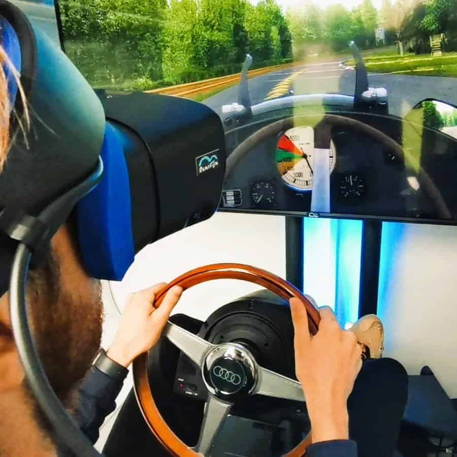 Classic Cars simulator rentals in UK London. Rent classic car simulators - authentic vintage experience for company party