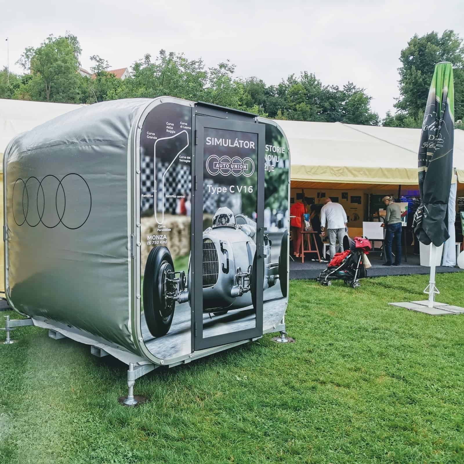 Audi sponsorship entertainment renal for music festival in Prague London Vienna Paris